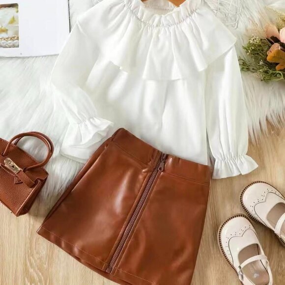 𝐖𝐈𝐍𝐓𝐄𝐑 𝐒𝐊𝐈𝐑𝐓 𝐒𝐄𝐓 𝐅𝐎𝐑 𝐊𝐈𝐃𝐒 - Picture 9 of 10